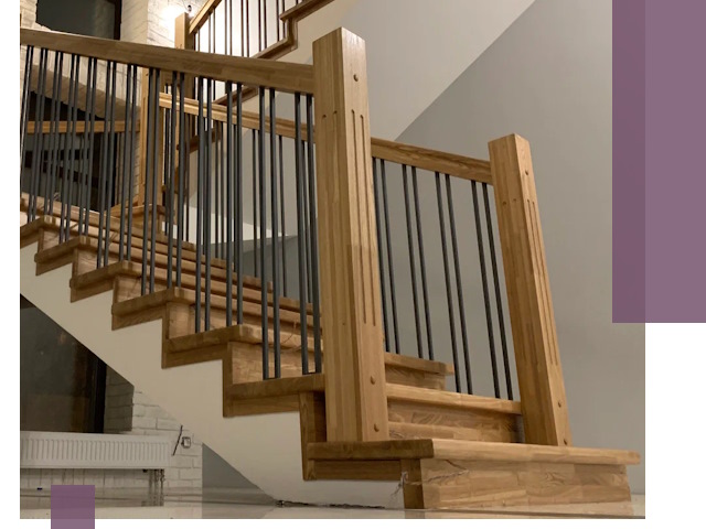 Реставрация деревянных и металлических лестниц в Белгороде