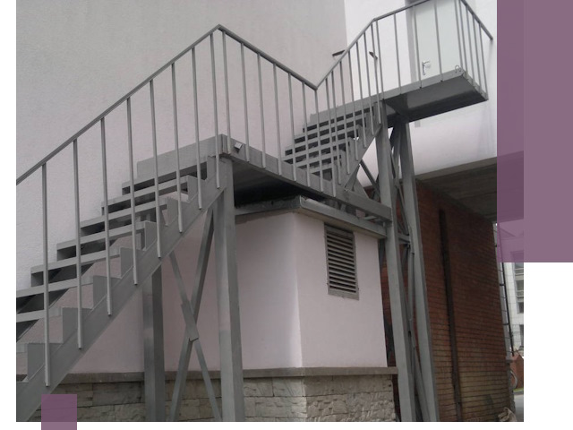 Монтаж пожарных лестниц под ключ в Белгороде с гарантией качества