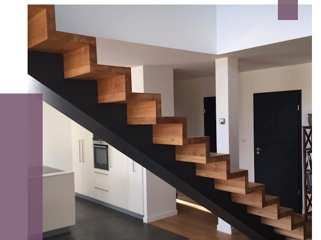 Изготовление деревянных лестниц в Белгороде от 88290 руб. | ПРОЛЁТ-Блг