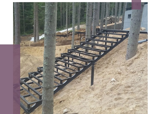 Монтаж металлических лестниц в Белгороде от 13763 руб. 