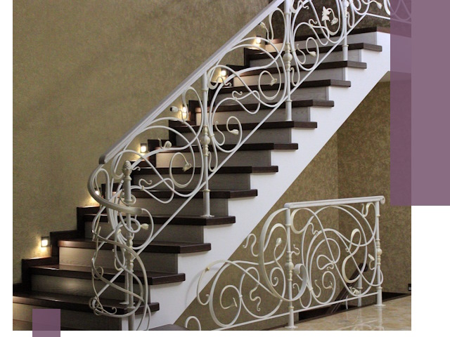 Кованые лестницы под ключ в Белгороде — изготовление и монтаж