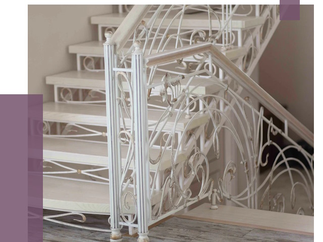 Изготовление кованых лестниц на заказ в Белгороде от 88290 руб. | ПРОЛЁТ-Блг