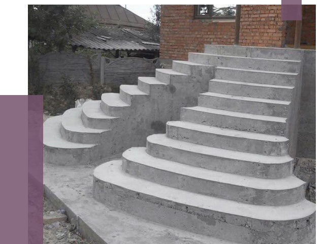 Монтаж бетонных лестниц в Белгороде от 4363 руб. 