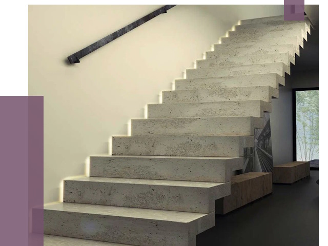 Облицовка бетонных лестниц в Белгороде от 4674 руб/м2 