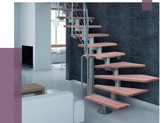 Модульные лестницы в Белгороде от 17139 руб. — купить в ПРОЛЁТ-Блг