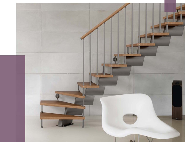 Монтаж модульных лестниц в Белгороде от 6440 руб. 