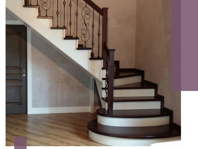 Изготовление Г-образных лестниц под ключ в Белгороде