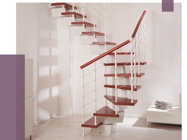 Изготовление лестниц на больцах в Белгороде от 9868 руб. | ПРОЛЁТ-Блг
