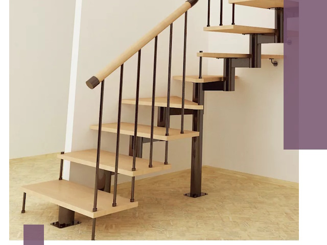 Монтаж лестниц на больцах в Белгороде — быстро и надежно