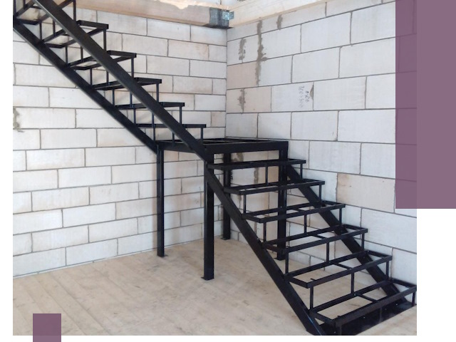 Лестницы на металлокаркасе под ключ в Белгороде — изготовление и монтаж