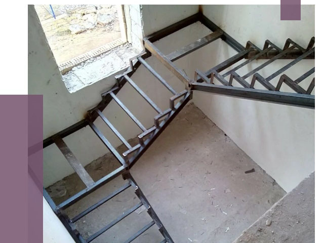 Монтаж лестниц на металлокаркасе в Белгороде от 12984 руб. — ПРОЛЁТ-Блг