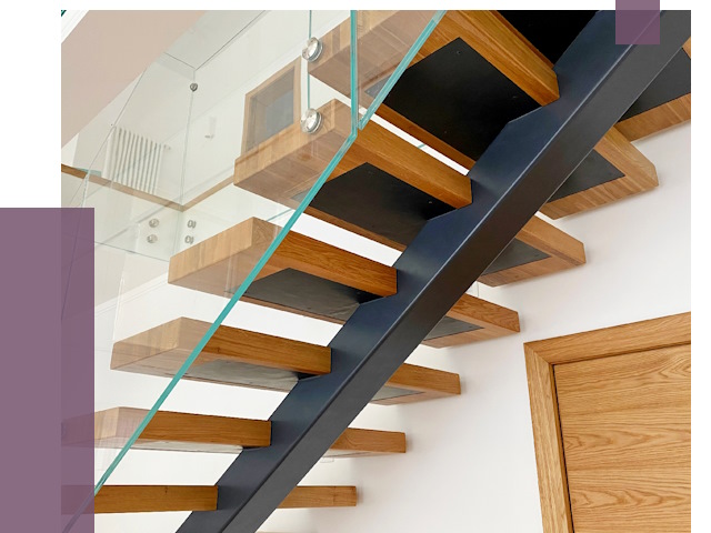 Лестницы на монокосоуре в Белгороде от 19216 руб. под ключ | ПРОЛЁТ-Блг