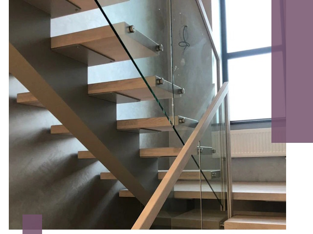 Изготовление лестниц на монокосоуре в Белгороде с монтажом и гарантией