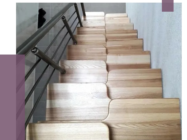 Лестницы гусиный шаг в Белгороде от 13243 руб. под ключ | ПРОЛЁТ-Блг
