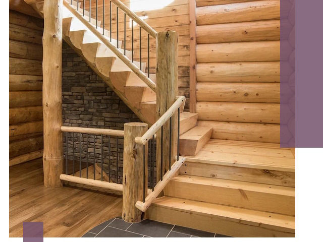 Лестницы в баню под заказ и профессиональный монтаж в Белгороде