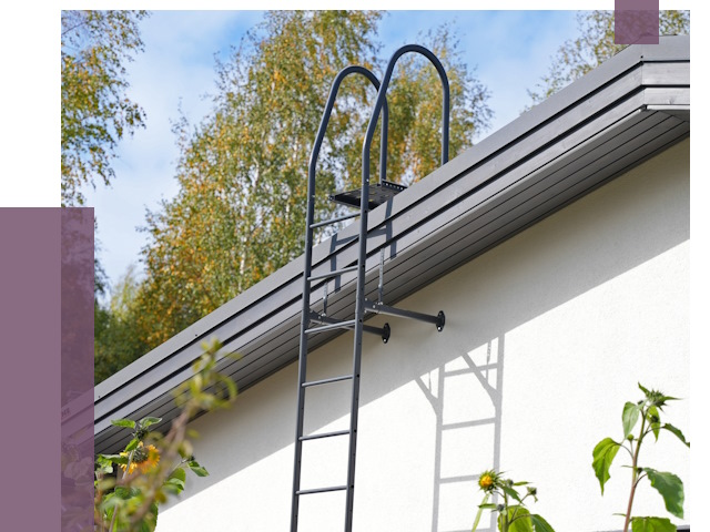 Лестницы на крышу в Белгороде от 19424 руб. — монтаж и монтаж ПРОЛЁТ-Блг