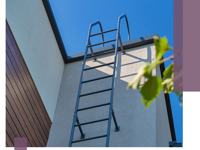 Лестницы на крышу в Белгороде — изготовление, монтаж, демонтаж