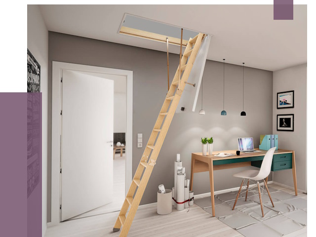 Чердачные лестницы в Белгороде — от 14801 руб. | ПРОЛЁТ-Блг