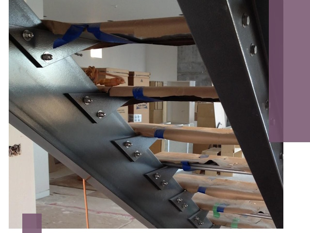 Усиление лестничных конструкций и усиление опор в Белгороде