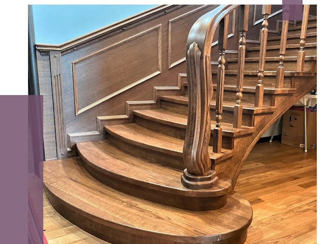 Дубовые лестницы под ключ в Белгороде от 179176 руб. — ПРОЛЁТ-Блг