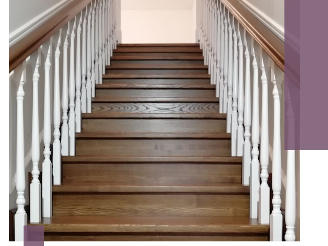 Лестницы из ясеня на заказ в Белгороде — изготовление и монтаж