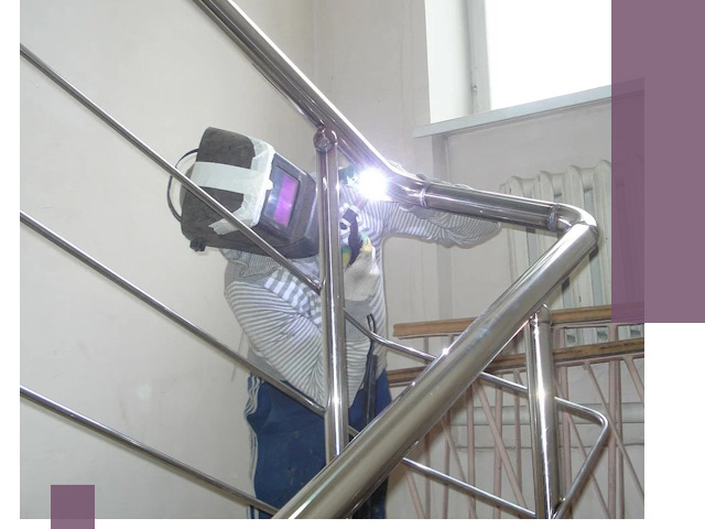 Монтаж перил и ограждений качественно в Белгороде