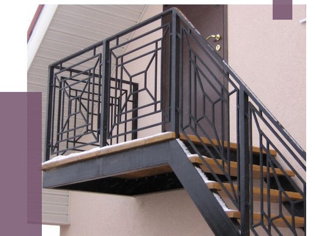 Металлические перила в Белгороде от 4363 руб.  | ПРОЛЁТ-Блг