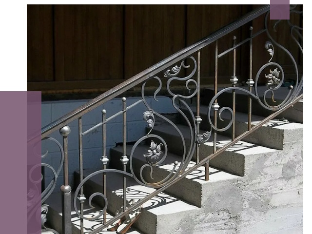 Кованые перила в Белгороде от 8829 руб. под ключ — качество от ПРОЛЁТ-Блг