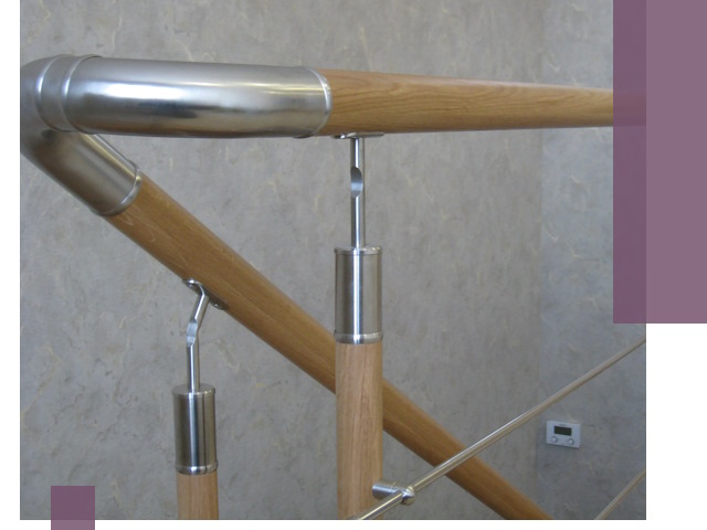 Комбинированные перила на заказ в Белгороде — монтаж и производство