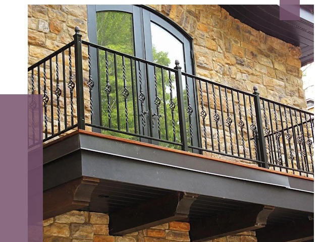 Балконные ограждения в Белгороде от 8154 руб. — купить | ПРОЛЁТ-Блг