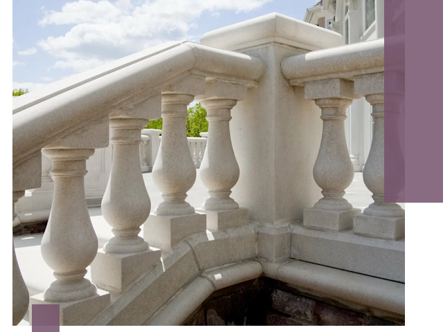 Балюстрады из металла и камня под ключ в Белгороде