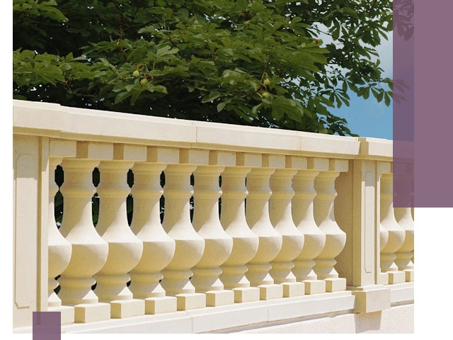 Установка балюстрады в Белгороде: изготовление и монтаж под ключ