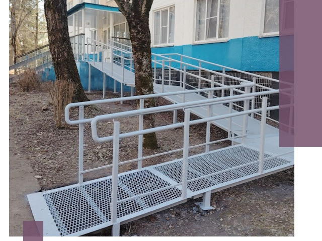 Пандусы под ключ в Белгороде: изготовление, монтаж и демонтаж