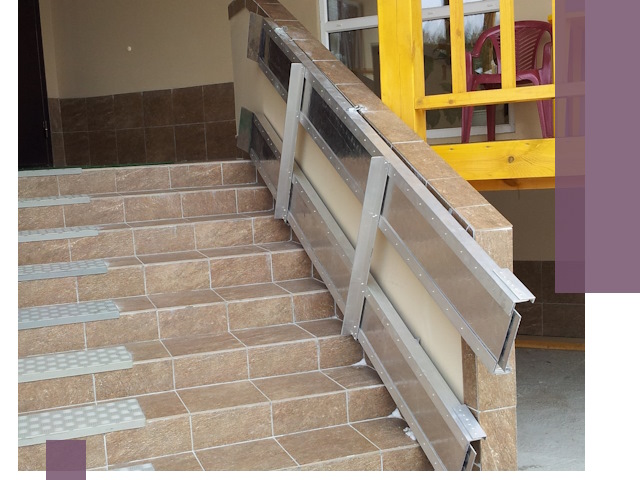 Откидные пандусы под ключ в Белгороде — монтаж и демонтаж