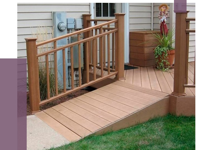 Пандус на крыльцо в Белгороде под ключ от 7894 руб. 