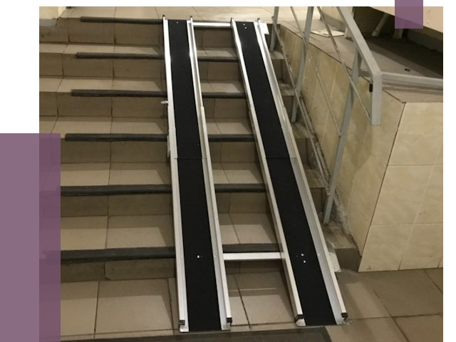 Установка пандуса в подъезд в Белгороде от 8102 руб. под ключ | ПРОЛЁТ-Блг