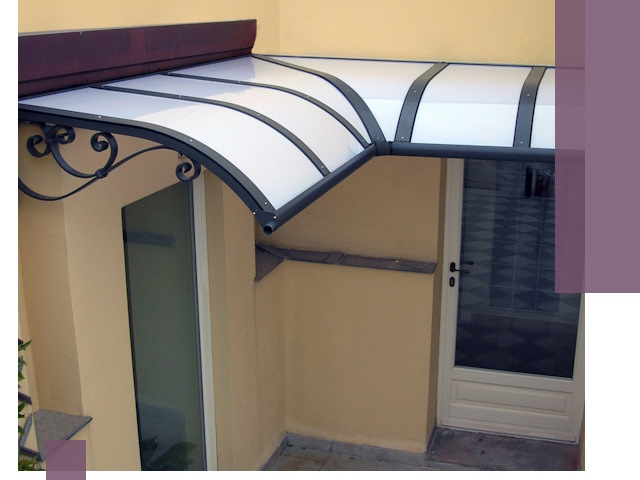 Монтаж козырьков любой сложности в Белгороде под ключ