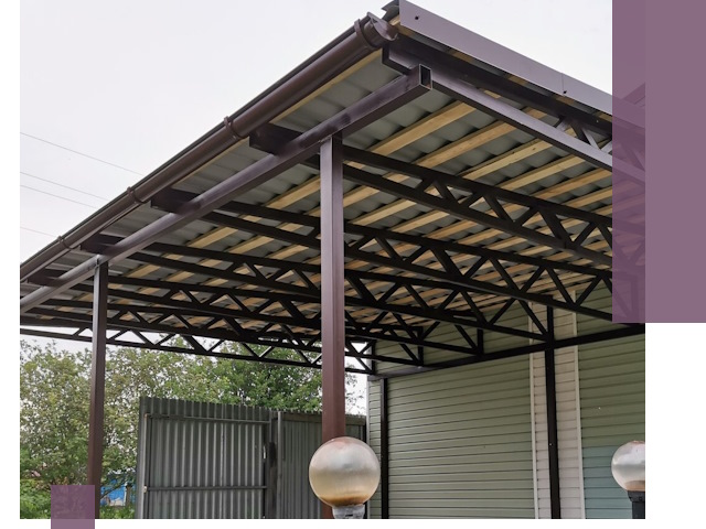 Навесы под ключ в Белгороде: изготовление, монтаж и гарантия