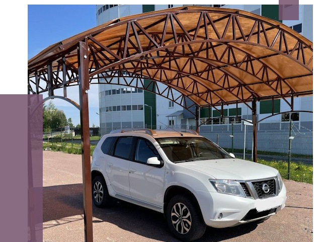 Недорогие навесы в Белгороде от 43625 руб. | ПРОЛЁТ-Блг