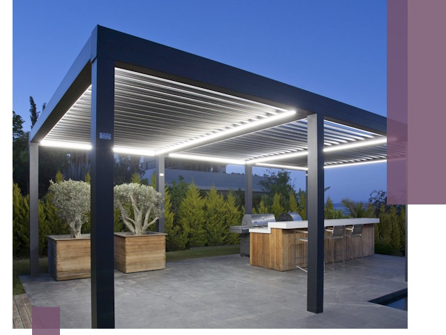 Навесы отдельно стоящие под ключ в Белгороде из металла и поликарбоната