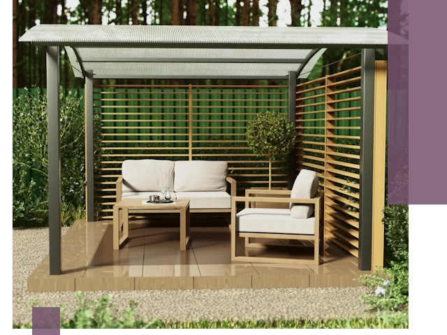 Навесы для дачи в Белгороде: изготовление, монтаж и демонтаж