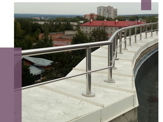 Парапеты и ограждения кровли в Белгороде от 5038 руб.