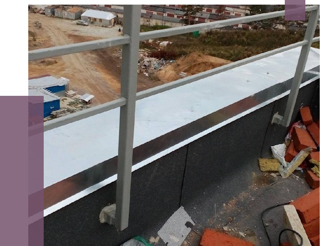 Монтаж парапетов в Белгороде от 4363 руб.  | ПРОЛЁТ-Блг