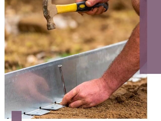 Монтаж металлических бордюров в Белгороде быстро и качественно