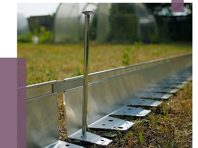 Металлические бордюры для газона в Белгороде от 4363 руб. | ПРОЛЁТ-Блг