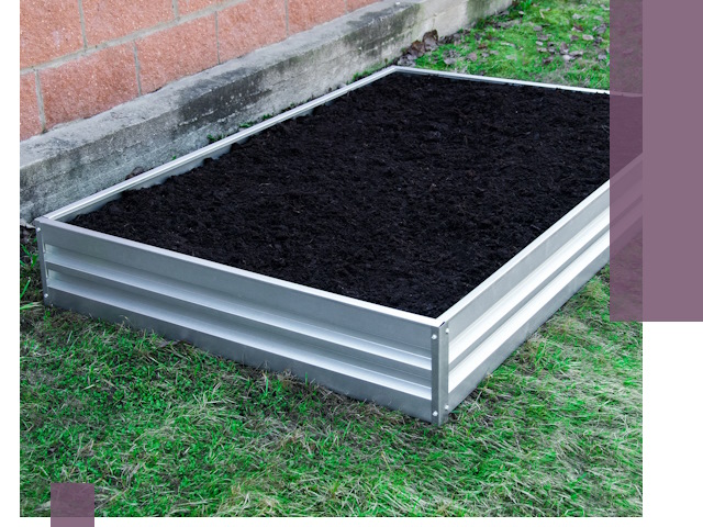 Металлические бордюры для грядок в Белгороде: прочность и аккуратность