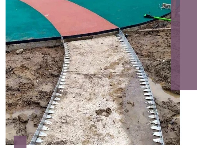 Металлические бордюры для дорожек в Белгороде — монтаж и изготовление