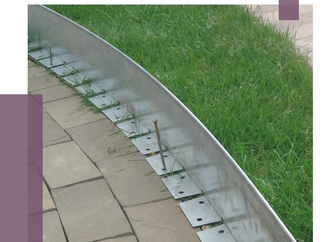 Металлические бордюры для тротуаров в Белгороде от 8829 руб.