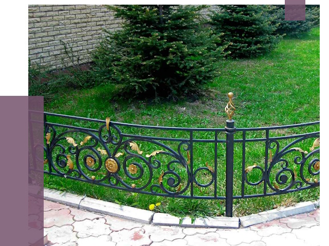 Кованые газонные ограждения в Белгороде от 7738 руб. — ПРОЛЁТ-Блг