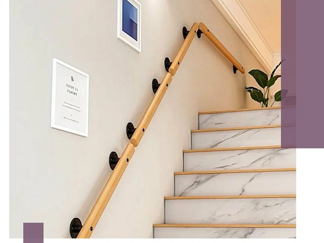 Поручни металлические и деревянные под ключ в Белгороде